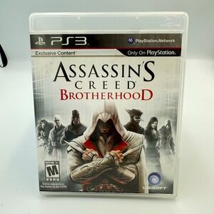 Assassin's Creed: Brotherhood PS3 CIB W/‎ Manual - PlayStation 3